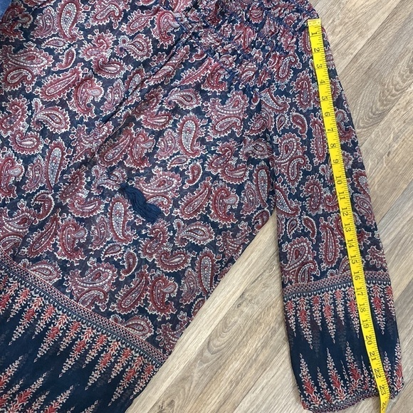 WORLD MARKET Boho flowy tunic Womens size L / XL - Picture 6 of 7